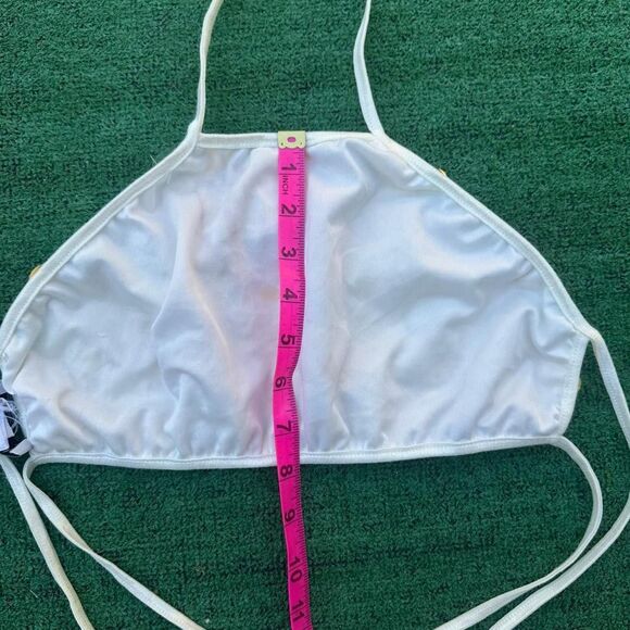 Iridescent Sequin Halter Top | Size S - Picture 7 of 8